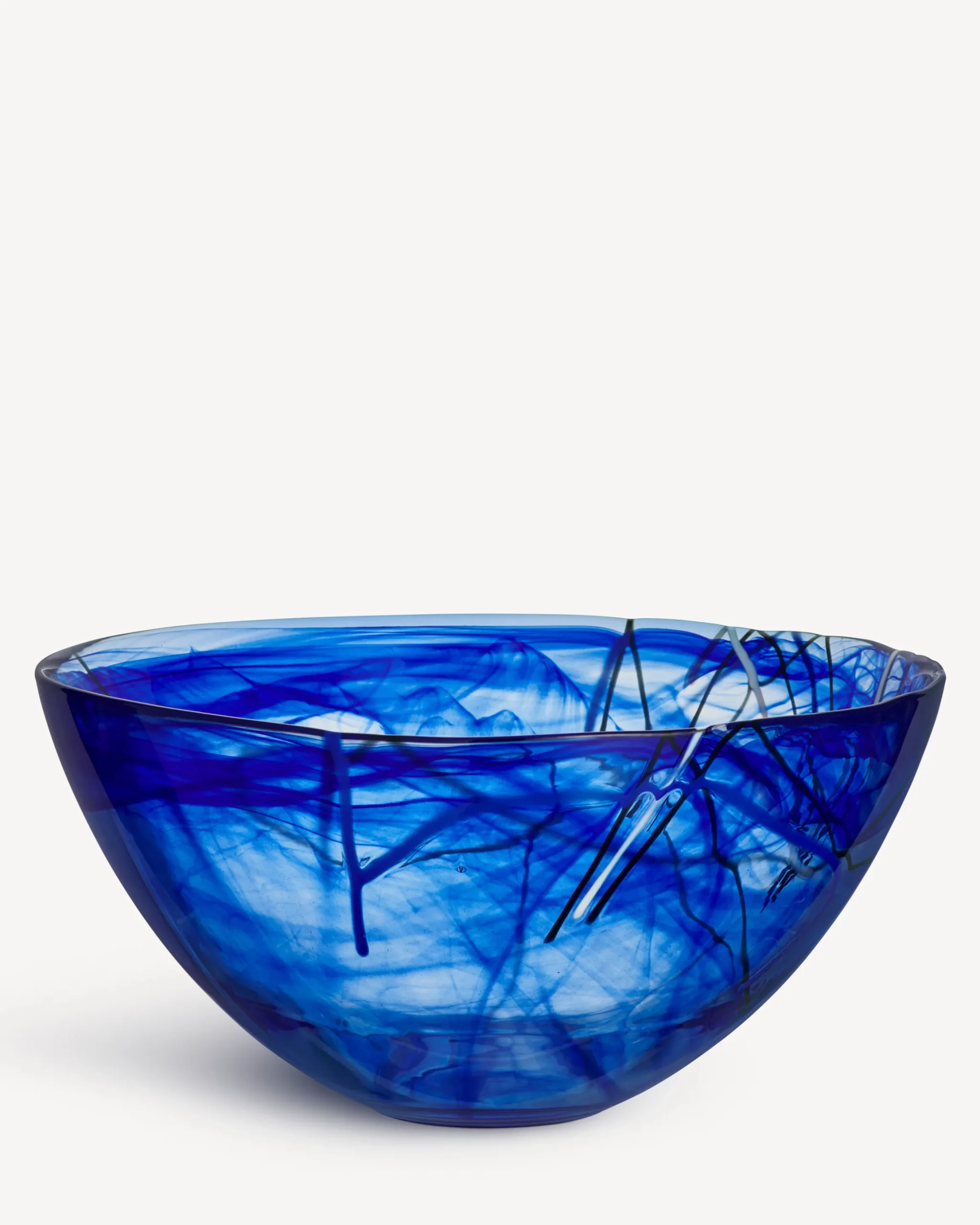 Contrast skål blå 350mm