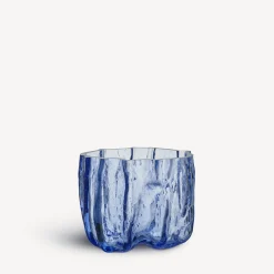 Crackle vas cirkulärt glas 175 mm