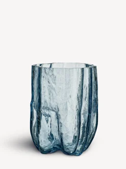 Crackle vas cirkulärt glas 270mm