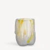 Crackle vas lemon sorbet 270mm