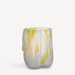 Crackle vas lemon sorbet 270mm