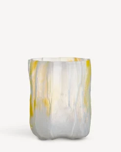 Crackle vas lemon sorbet 270mm