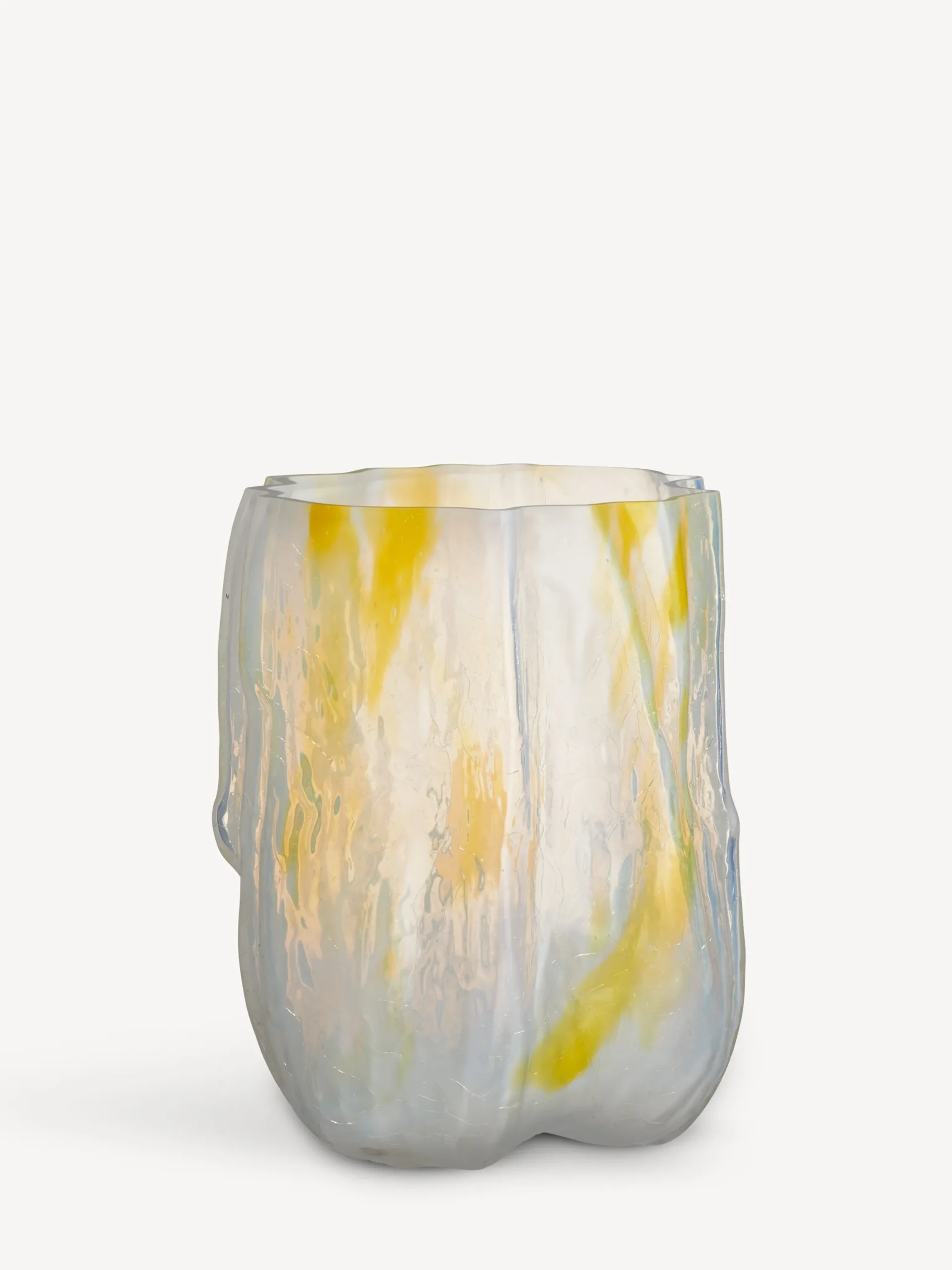 Crackle vas lemon sorbet 270mm