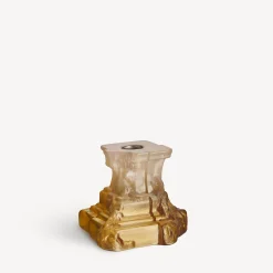 Rocky Baroque ljusstake bärnstensfärgat dis 95mm