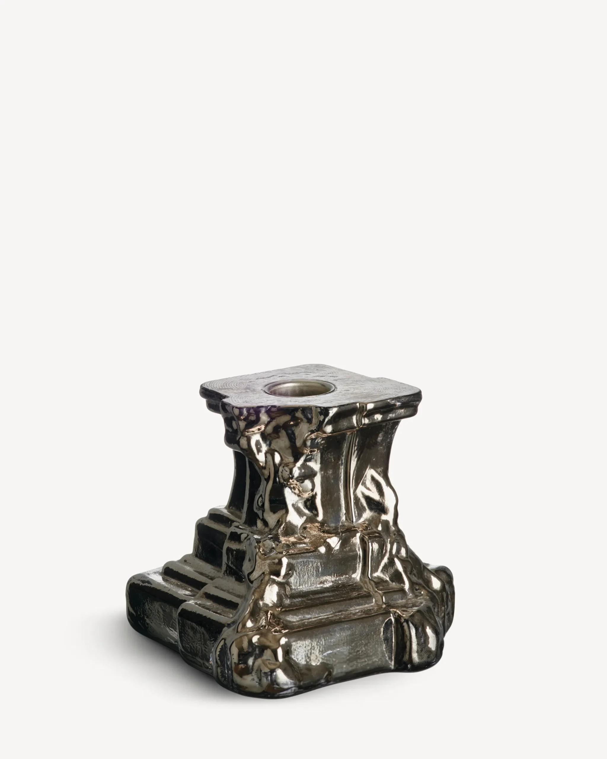 Rocky Baroque ljusstake glossy glaze 95mm