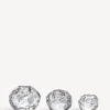 Snowball ljuslykta 3-pack