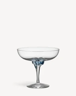 Sugar dandy coupe champagneglas blå 32cl
