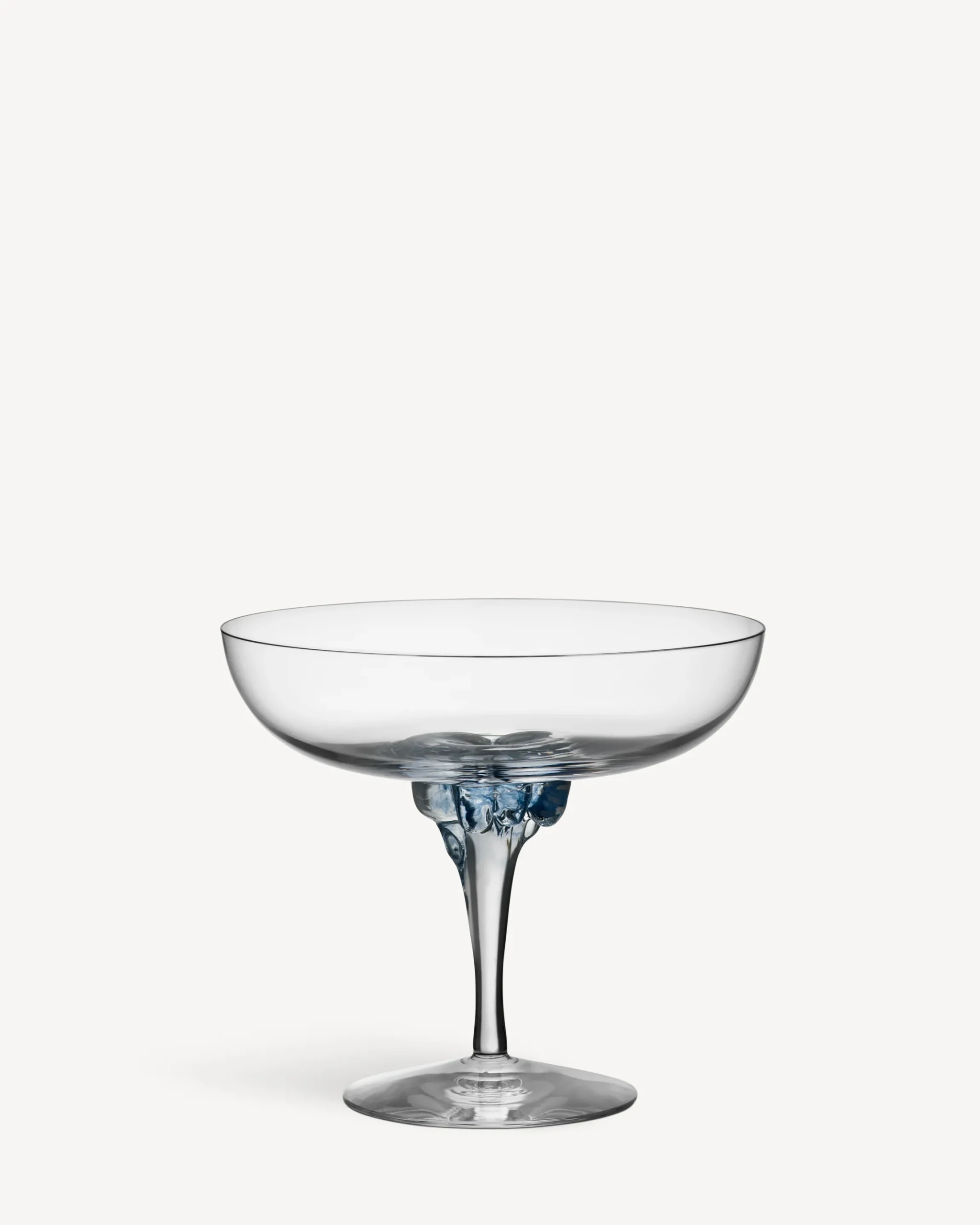 Sugar dandy coupe champagneglas blå 32cl