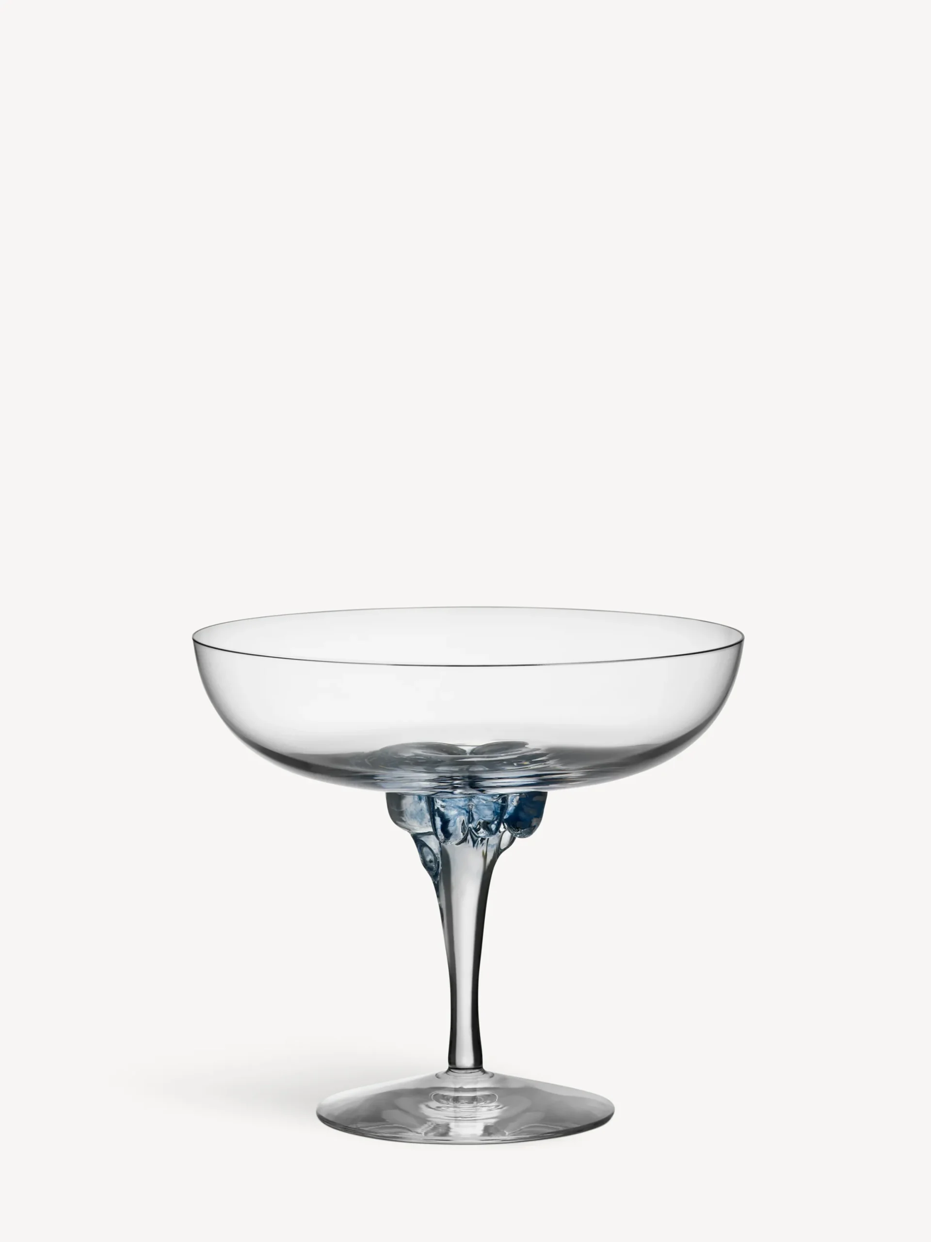 Sugar dandy coupe champagneglas blå 32cl