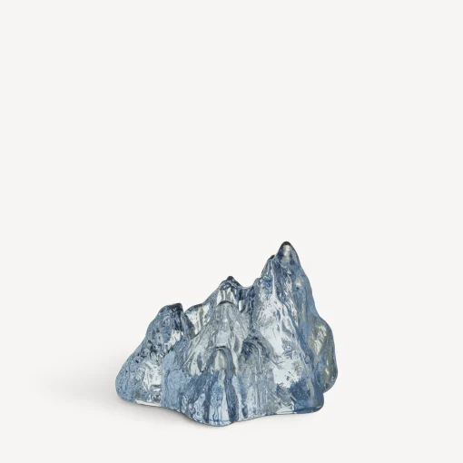 The Rock ljuslykta ice blue 91mm